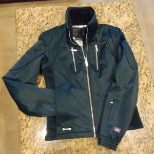 Spyder XTL 10,000 Black Thinsulate Winter Jacket  Size 8